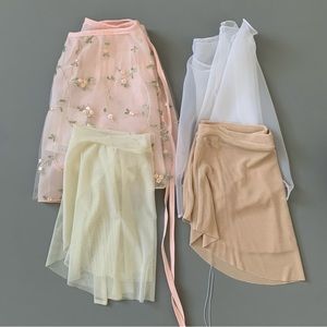 Eleve, bullet pointe, lucky leo ballet skirt